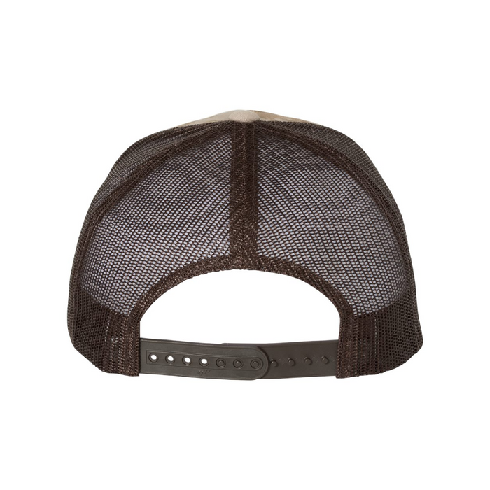 Rear view of the Retro Trucker Cap - 