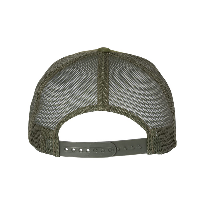 Rear view of the Retro Trucker Cap - 