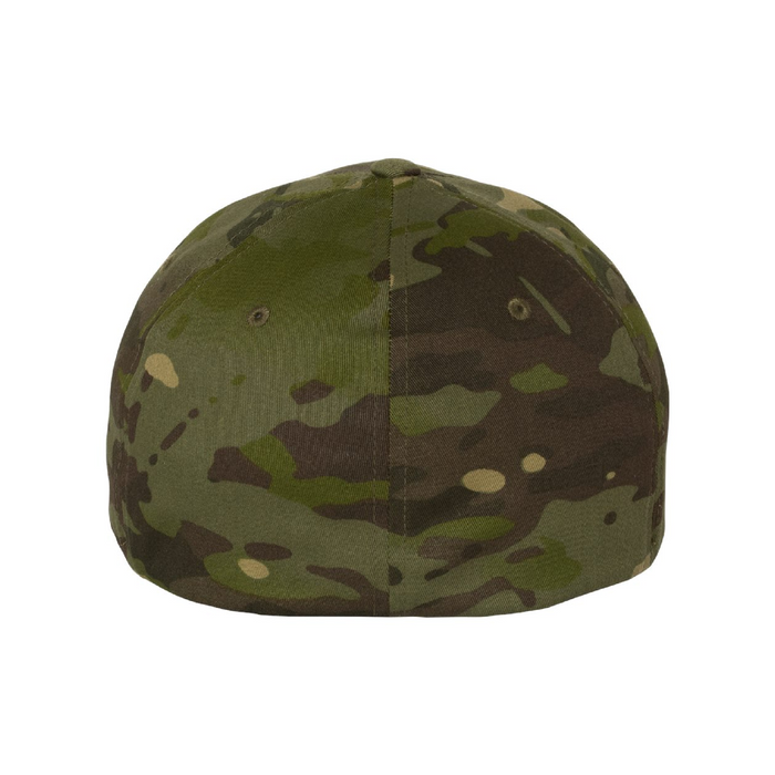 Rear view of the Flexfit Cotton Blend Cap - 