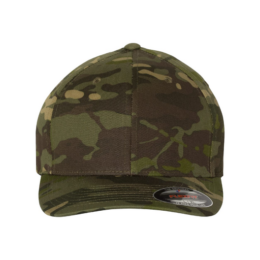 Front view of the Flexfit Cotton Blend Cap - 