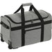 Angle-Right and Blank view of the Graphite Recycled Wheeled Duffel