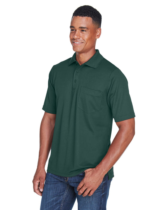 Right view of the Men's Origin Performance Piqué Polo with Pocket