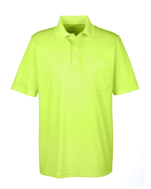 Front and Blank view of the Men's Origin Performance Piqué Polo with Pocket