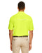 Rear view of the Men's Radiant Performance Piqué Polo with Reflective Piping