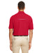 Rear view of the Men's Radiant Performance Piqué Polo with Reflective Piping