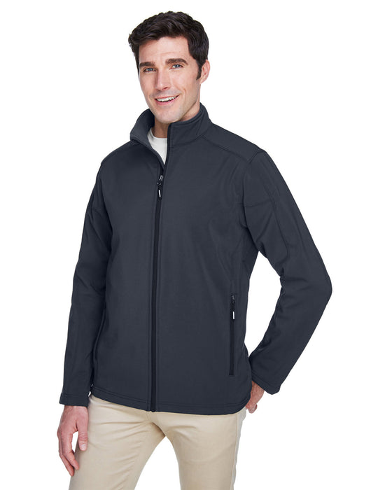 Right view of the Men's Cruise Two-Layer Fleece Bonded Soft Shell Jacket