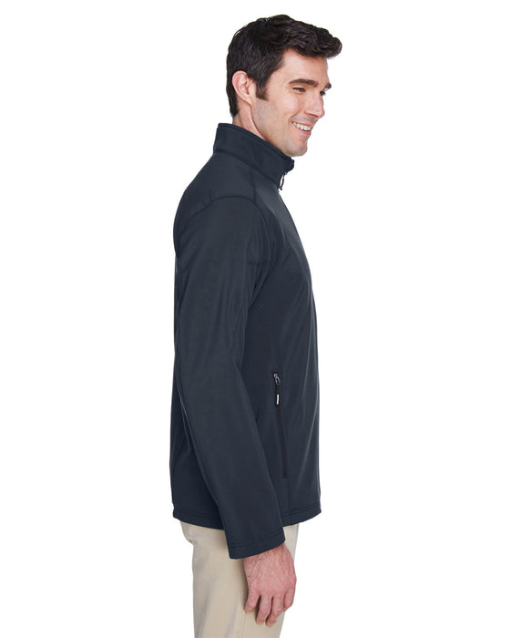 Right view of the Men's Cruise Two-Layer Fleece Bonded Soft Shell Jacket