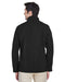 Rear view of the Men's Cruise Two-Layer Fleece Bonded Soft Shell Jacket