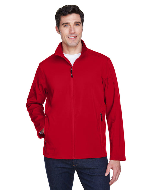 Front and Primary view of the Men's Cruise Two-Layer Fleece Bonded Soft Shell Jacket