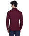 Rear view of the Men's Pinnacle Performance Long-Sleeve Piqué Polo