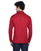 Rear view of the Men's Pinnacle Performance Long-Sleeve Piqué Polo