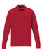 Front and Blank view of the Men's Pinnacle Performance Long-Sleeve Piqué Polo