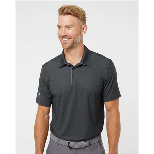 Adidas Diamond Dot Print Polo