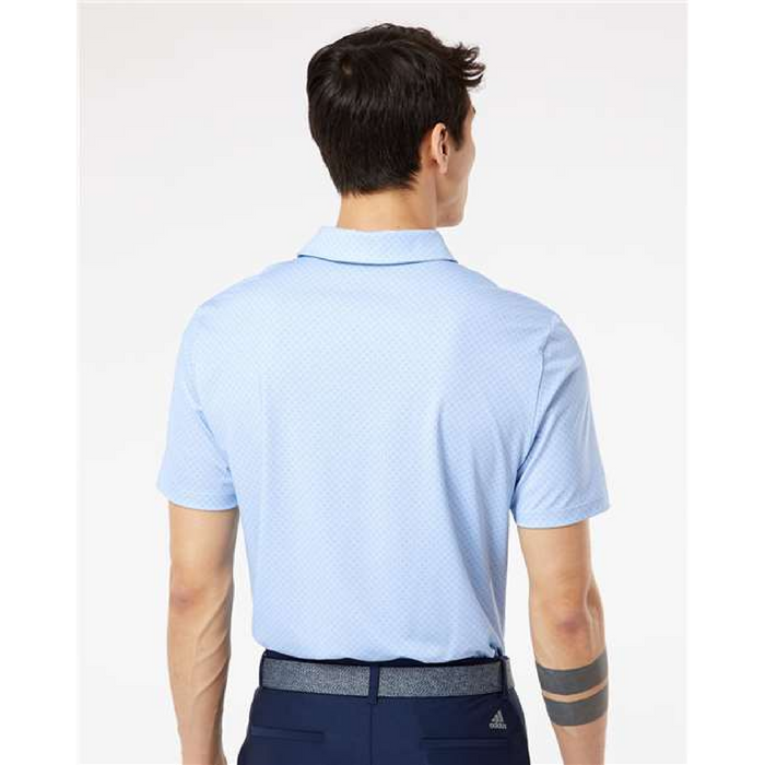 Adidas Diamond Dot Print Polo