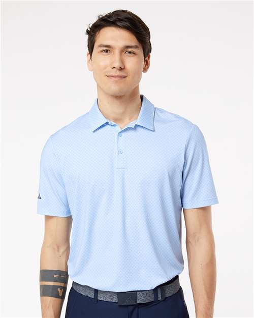 Adidas Diamond Dot Print Polo
