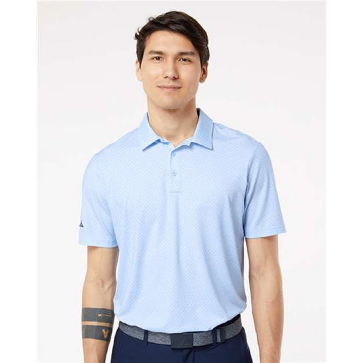 Adidas Diamond Dot Print Polo