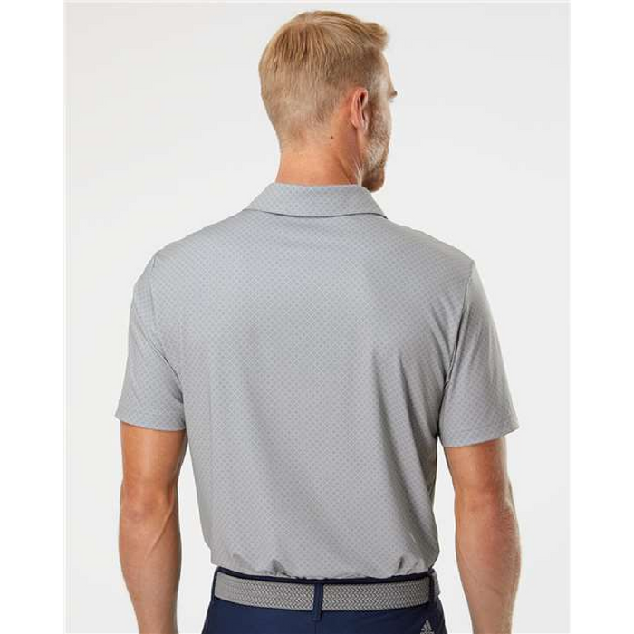 Adidas Diamond Dot Print Polo