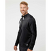 Adidas 3-Stripes Double Knit Quarter-Zip Pullover