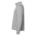 Left view of the Adidas 3-Stripes Double Knit Quarter-Zip Pullover
