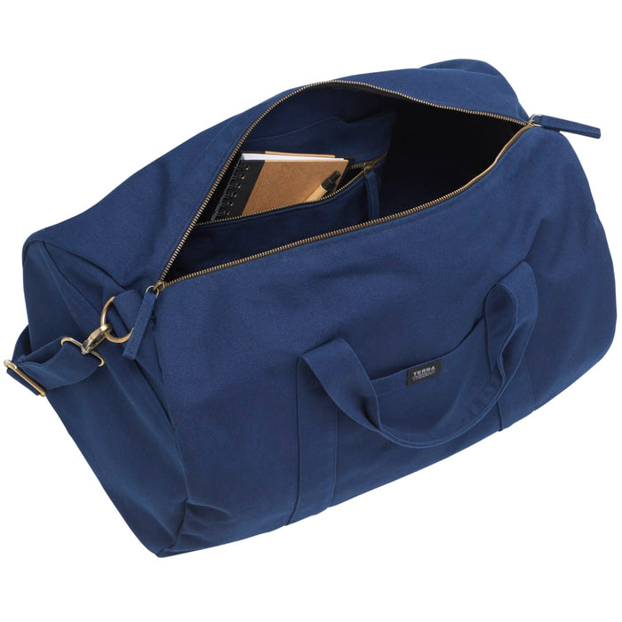 Angle-Right and Blank view of the Fairtrade Bumi Duffel Bag