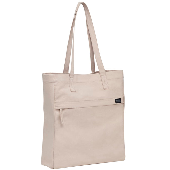 Angle-Right and Blank view of the Terra Thread Fairtrade Executuive Work Tote