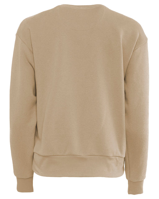 Rear and Blank view of the Ladies' Laguna Sueded Sweatshirt