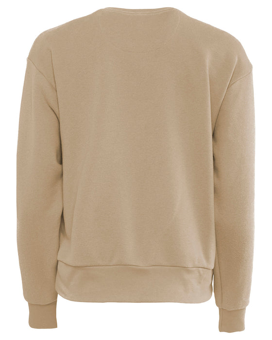 Rear and Blank view of the Ladies' Laguna Sueded Sweatshirt