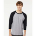 Raglan Three-Quarter Sleeve Baseball T-Shirt - 