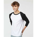 Raglan Three-Quarter Sleeve Baseball T-Shirt - 