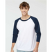 Raglan Three-Quarter Sleeve Baseball T-Shirt - 