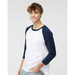 Raglan Three-Quarter Sleeve Baseball T-Shirt - 