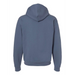 Rear view of the JERZEES NuBlend® Hooded Sweatshirt - 