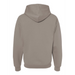 Rear view of the JERZEES NuBlend® Hooded Sweatshirt - 