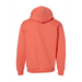 Rear view of the JERZEES NuBlend® Hooded Sweatshirt - 