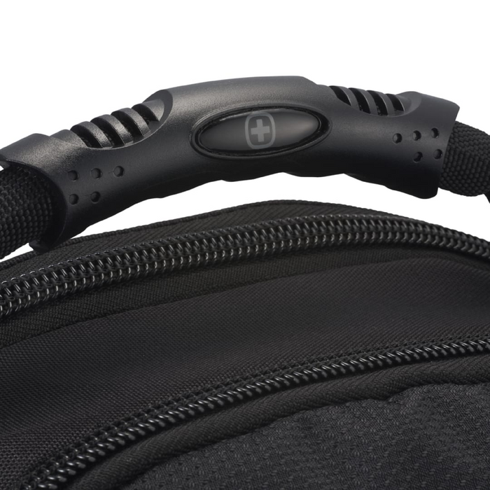Front view of the Wenger Pro II Recycled 17" Computer Backpack