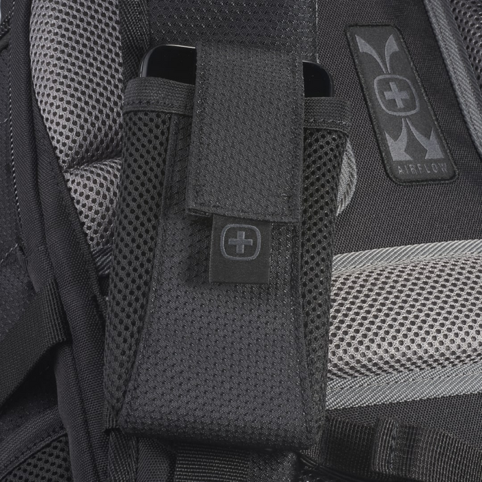 Front view of the Wenger Pro II Recycled 17" Computer Backpack