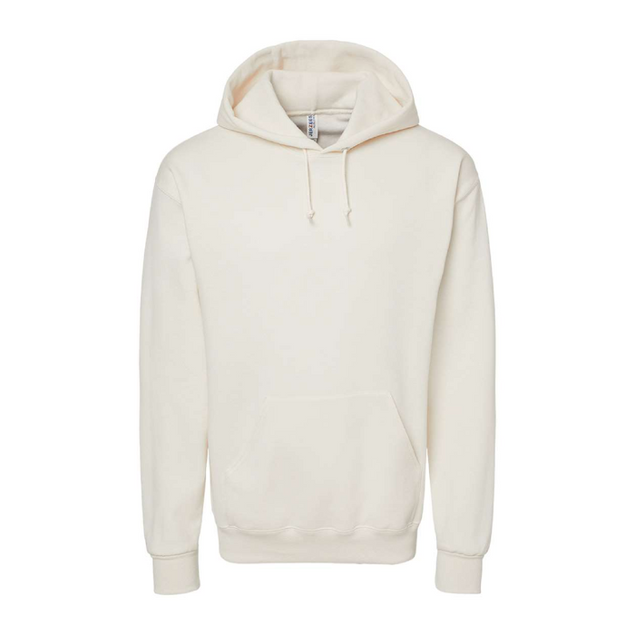 Front view of the JERZEES NuBlend® Hooded Sweatshirt - 