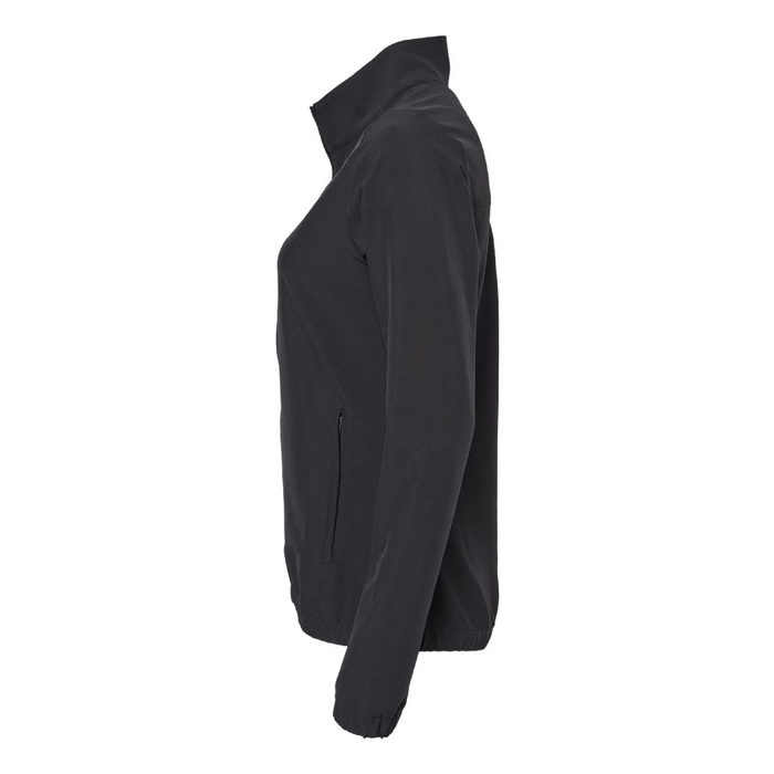 Left view of the Adidas Women's 3-Stripes Full-Zip Jacket