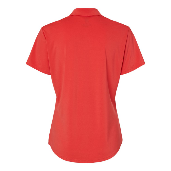 Rear view of the Adidas Women's Ultimate Solid Polo - 