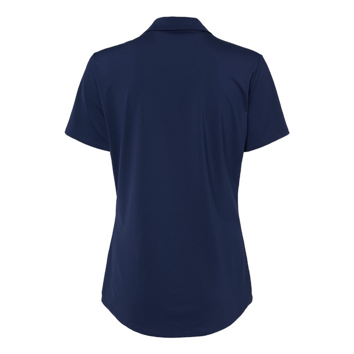Rear view of the Adidas Women's Ultimate Solid Polo - 