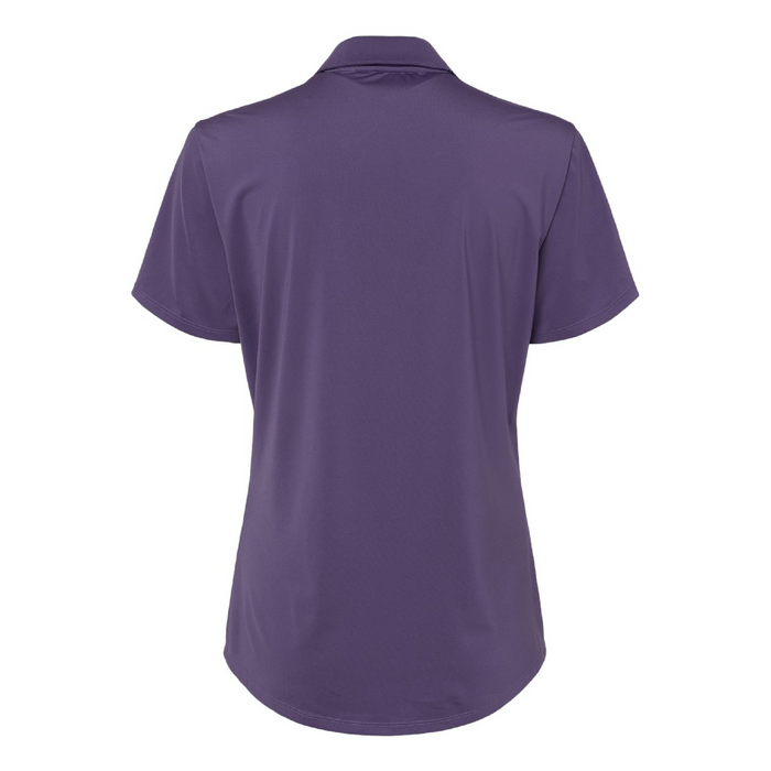 Rear view of the Adidas Women's Ultimate Solid Polo - 