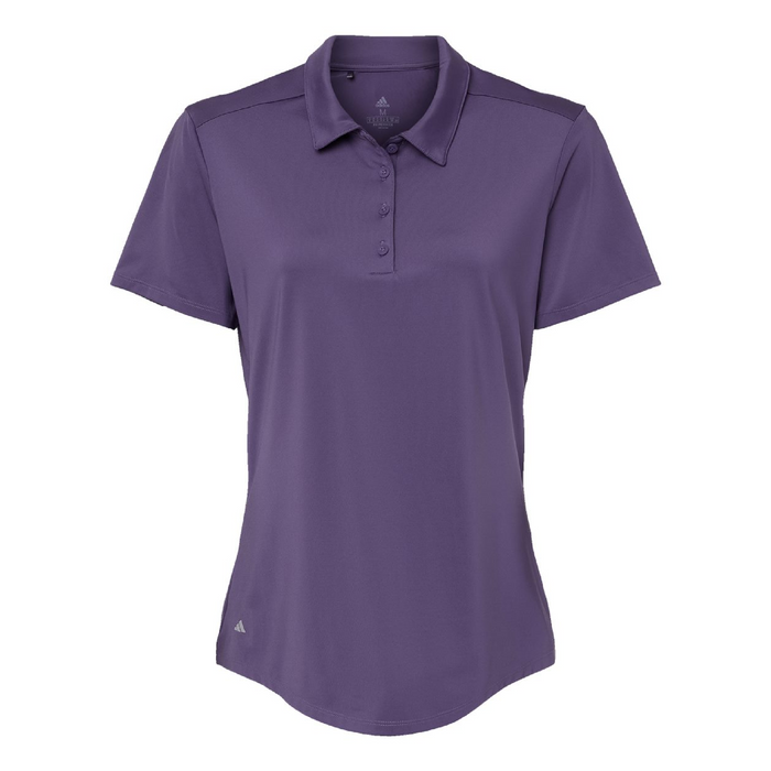 Front view of the Adidas Women's Ultimate Solid Polo - 