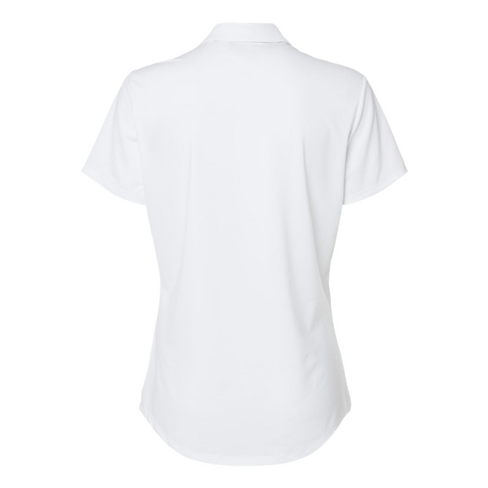 Rear view of the Adidas Women's Ultimate Solid Polo - 