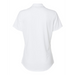 Rear view of the Adidas Women's Ultimate Solid Polo - 