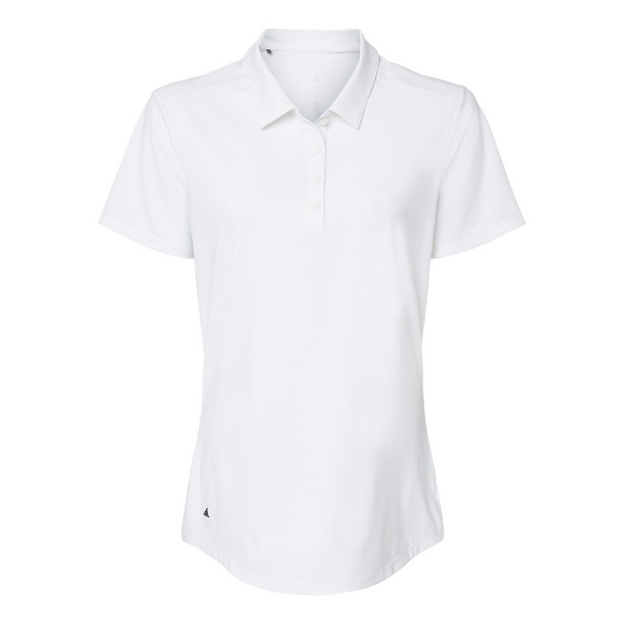Front view of the Adidas Women's Ultimate Solid Polo - 