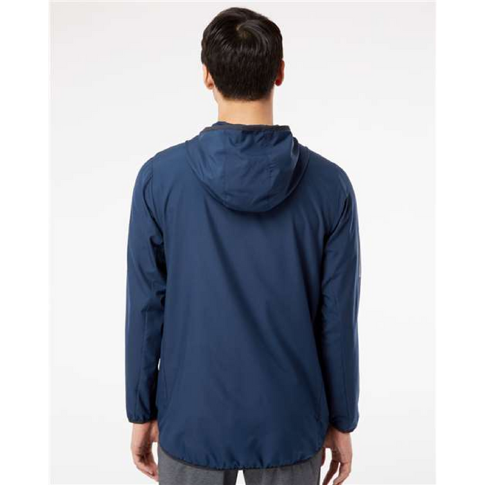 Adidas Hooded Full-Zip Windbreaker - 