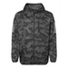 Front view of the Adidas Hooded Full-Zip Windbreaker - 