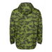 Rear view of the Adidas Hooded Full-Zip Windbreaker - 