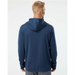 Adidas Textured Mixed Media Hooded Sweatshirt - 