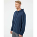 Adidas Textured Mixed Media Hooded Sweatshirt - 